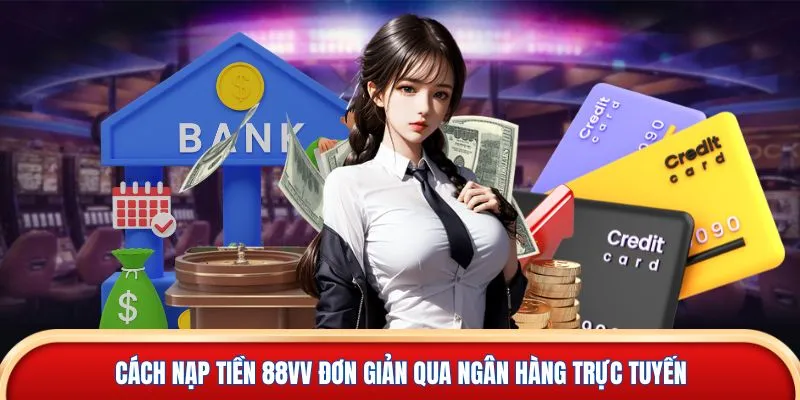 Nạp tiền 88VV bằng cách chuyển khoản ngân hàng nhanh, tiện lợi