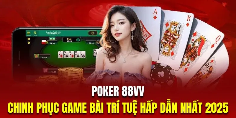 Poker 88VV | Chinh Phục Game Bài Trí Tuệ Hấp Dẫn Nhất 2025